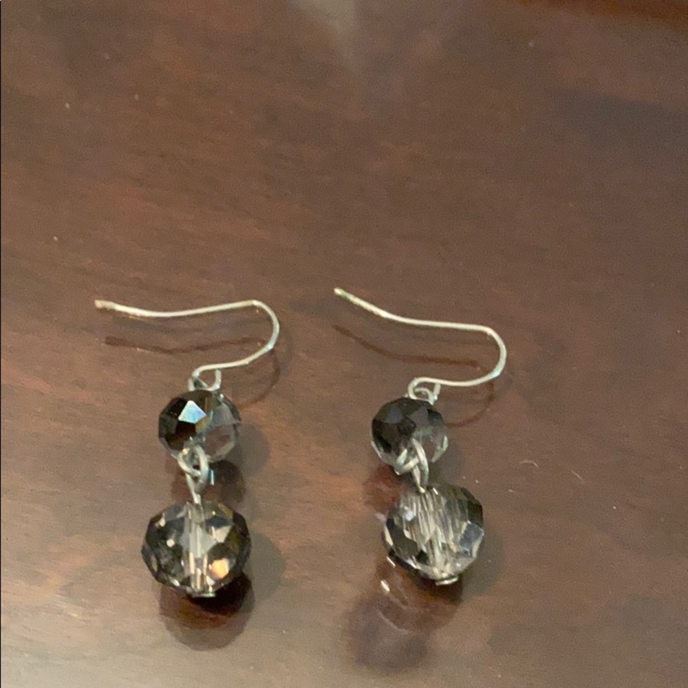 Brown earrings